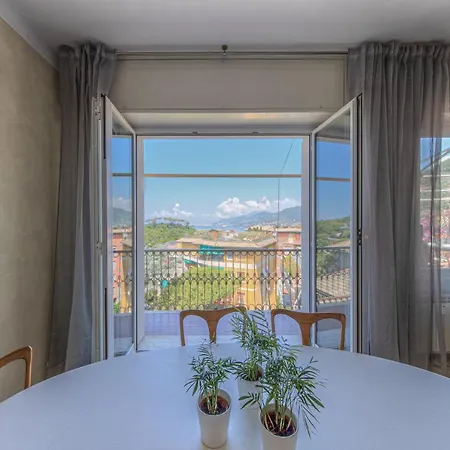 Attico Con Terrazza Vista Da Sogno Appartement Camogli